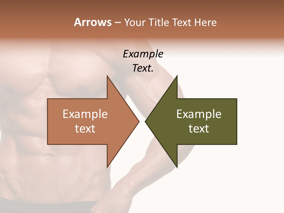 Male Wild White PowerPoint Template