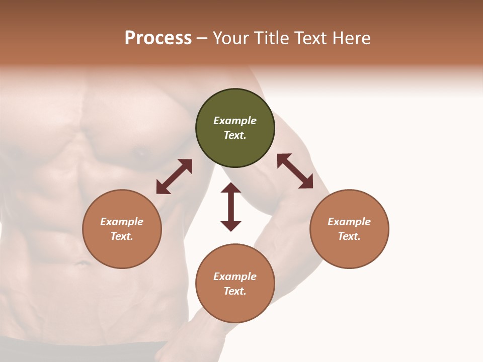 Male Wild White PowerPoint Template