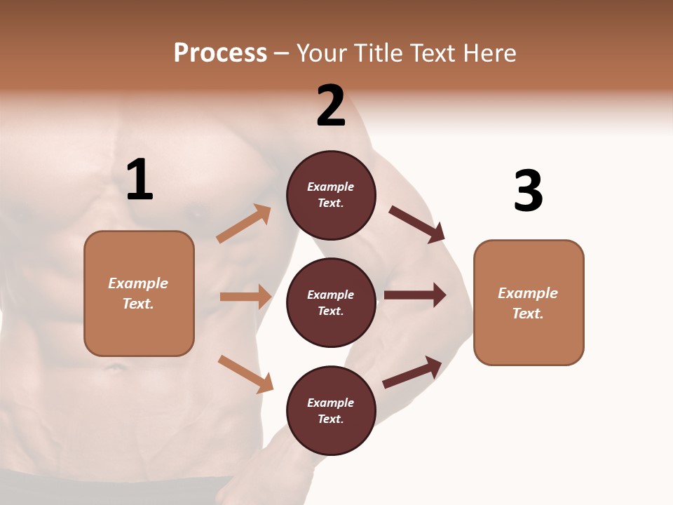 Male Wild White PowerPoint Template