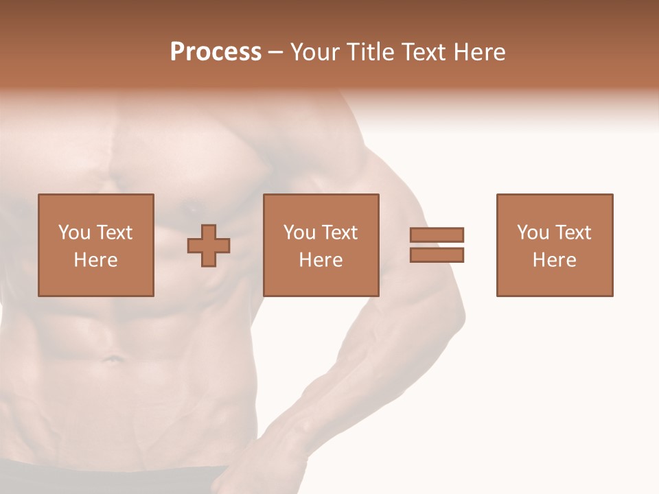 Male Wild White PowerPoint Template