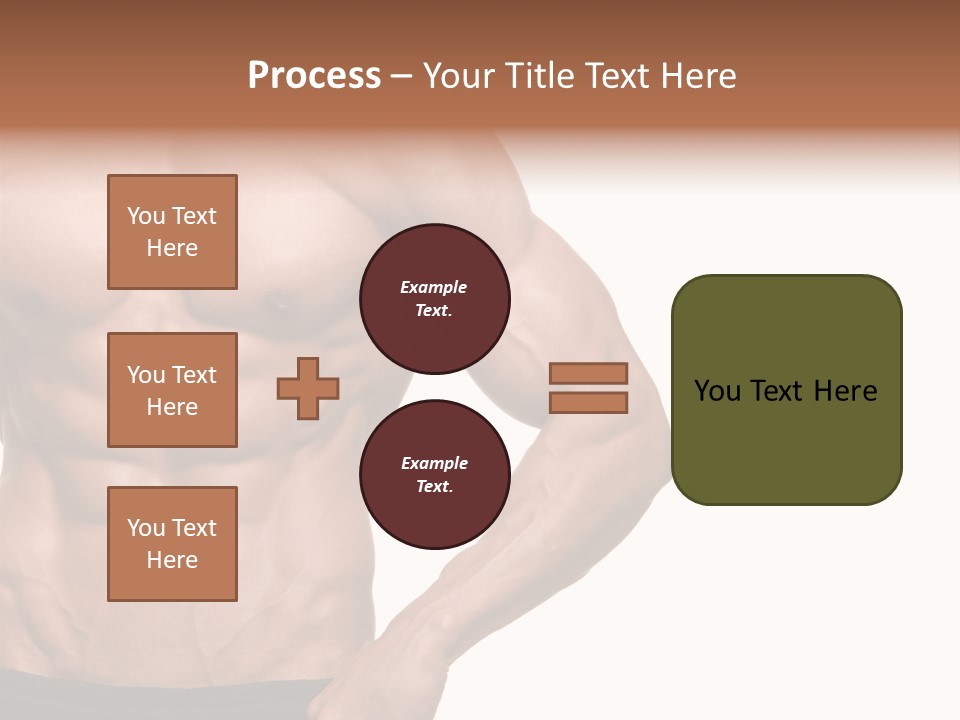 Male Wild White PowerPoint Template