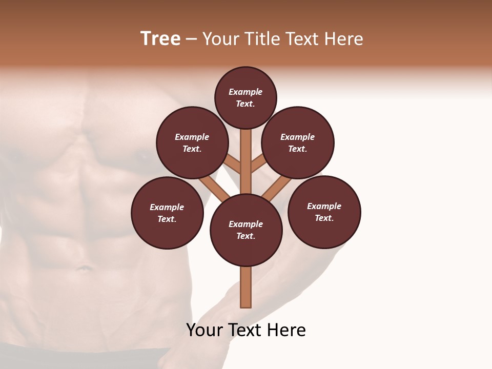 Male Wild White PowerPoint Template