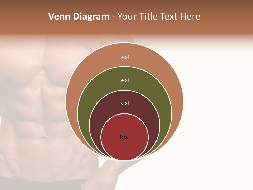 Male Wild White PowerPoint Template