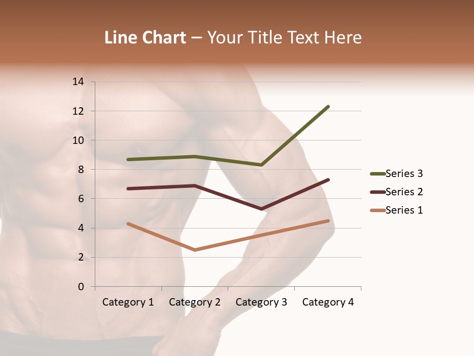 Male Wild White PowerPoint Template