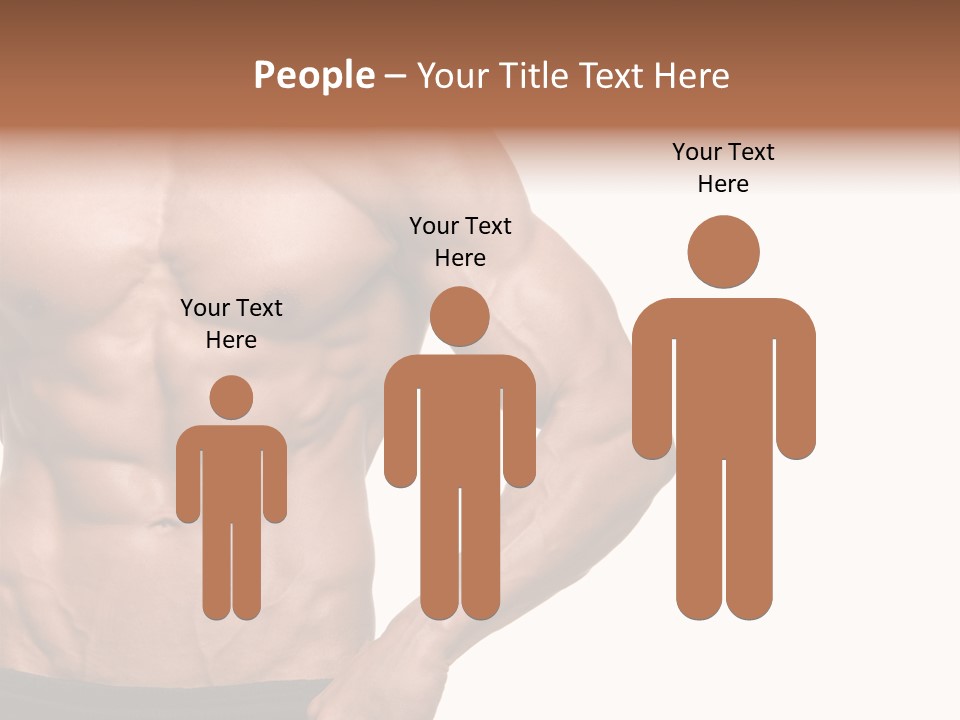 Male Wild White PowerPoint Template