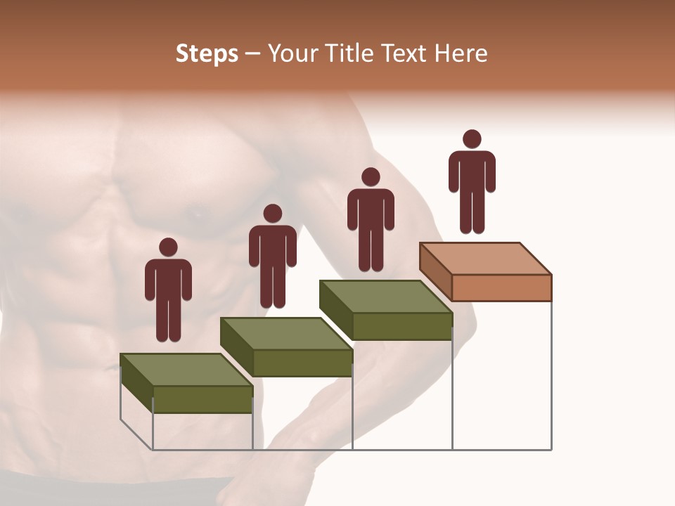 Male Wild White PowerPoint Template