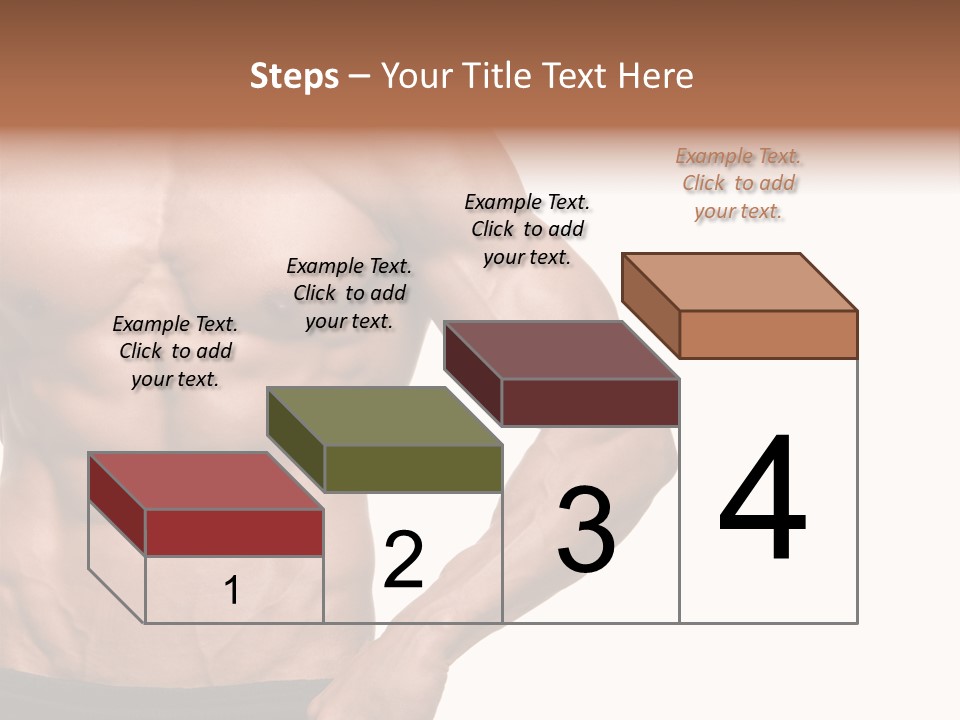 Male Wild White PowerPoint Template