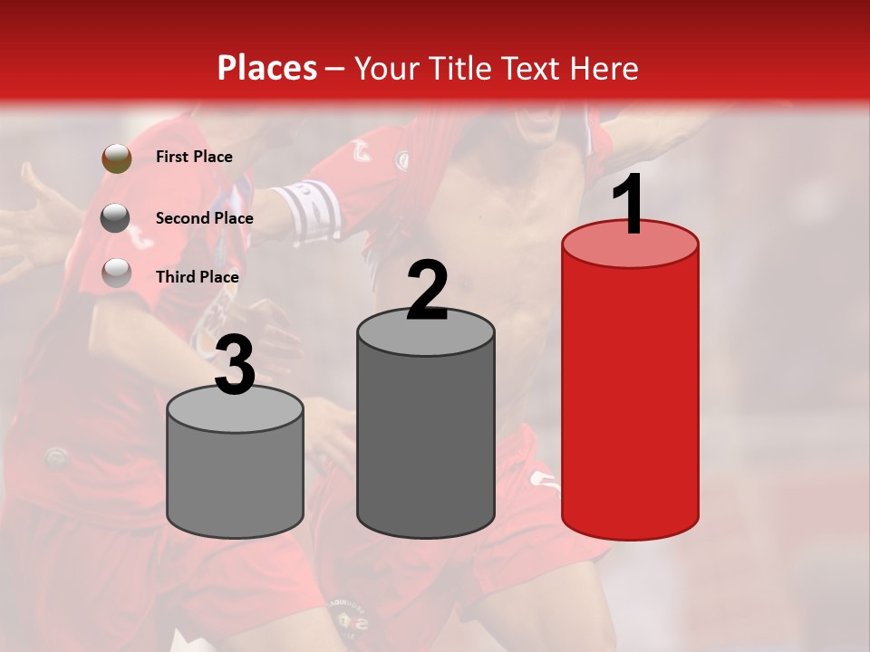 International Midfielder Enjoy PowerPoint Template