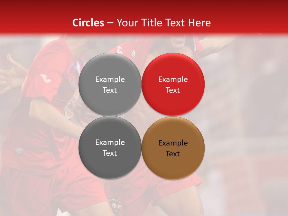 International Midfielder Enjoy PowerPoint Template