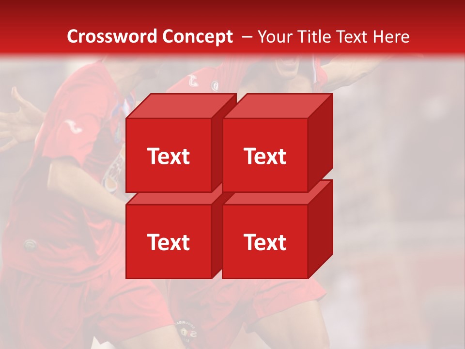 International Midfielder Enjoy PowerPoint Template