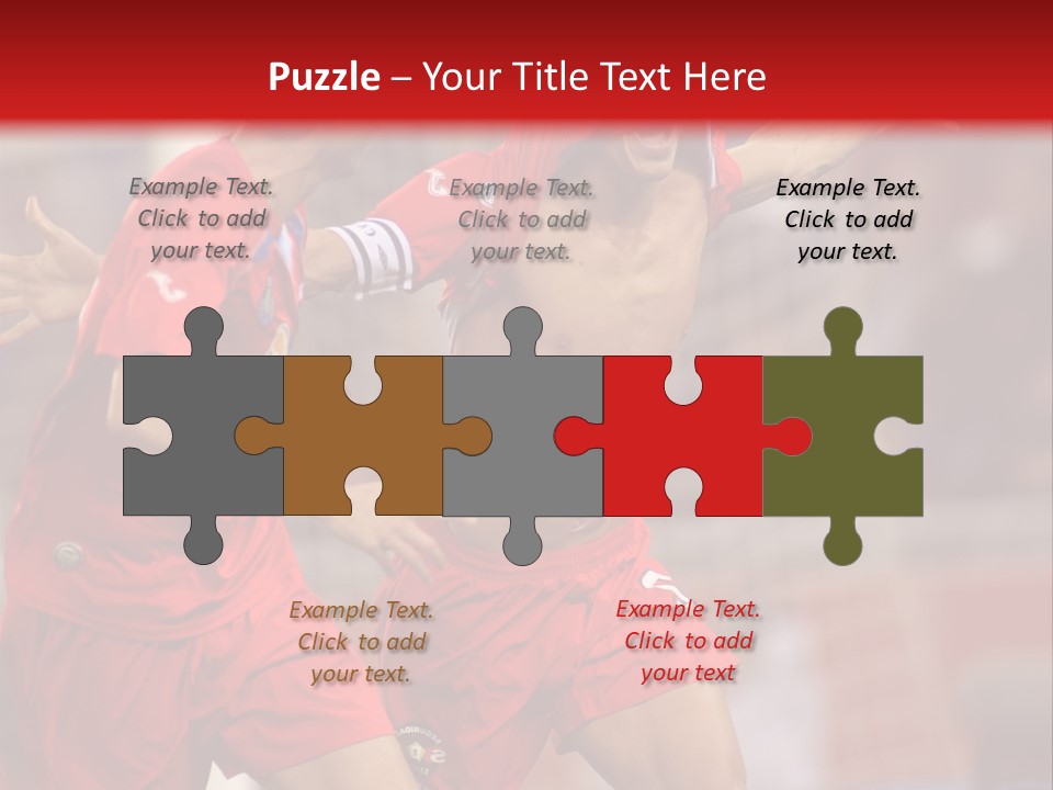 International Midfielder Enjoy PowerPoint Template