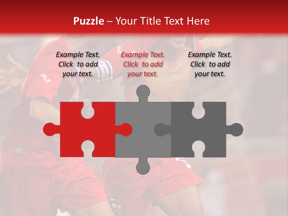 International Midfielder Enjoy PowerPoint Template