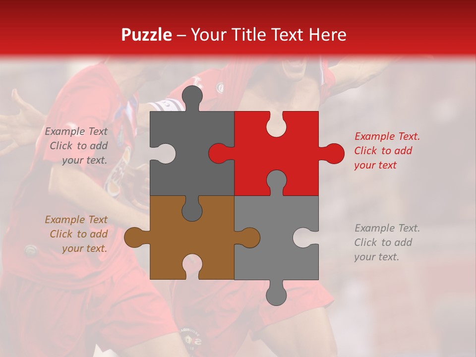 International Midfielder Enjoy PowerPoint Template