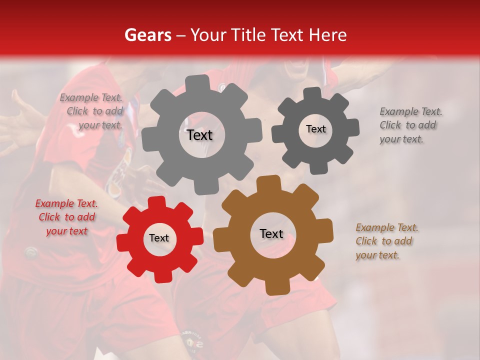 International Midfielder Enjoy PowerPoint Template