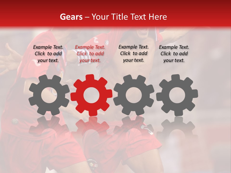 International Midfielder Enjoy PowerPoint Template