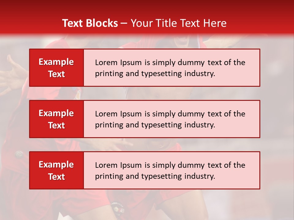 International Midfielder Enjoy PowerPoint Template