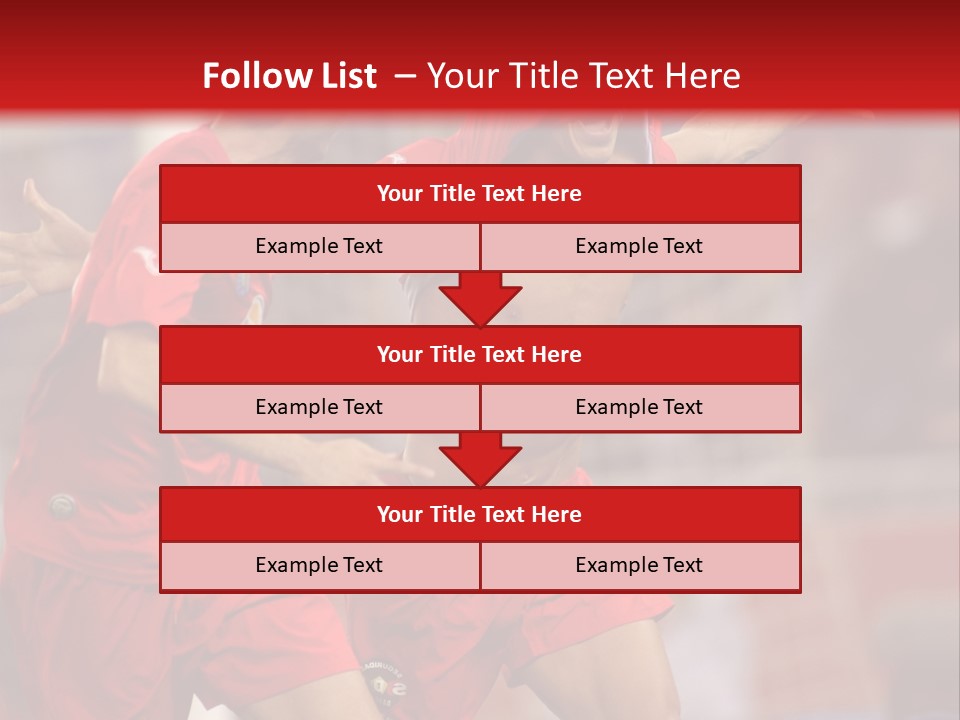 International Midfielder Enjoy PowerPoint Template