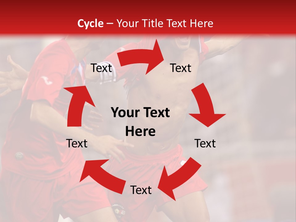 International Midfielder Enjoy PowerPoint Template