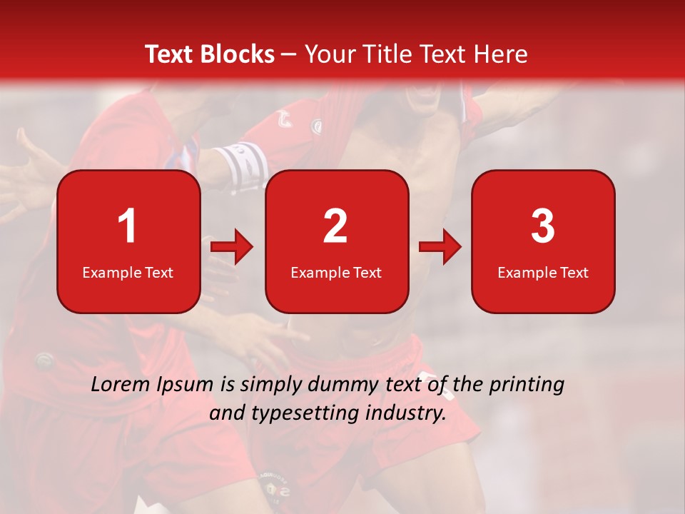 International Midfielder Enjoy PowerPoint Template