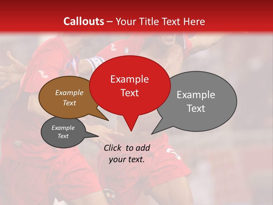 International Midfielder Enjoy PowerPoint Template