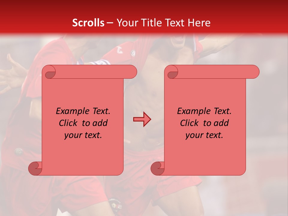 International Midfielder Enjoy PowerPoint Template