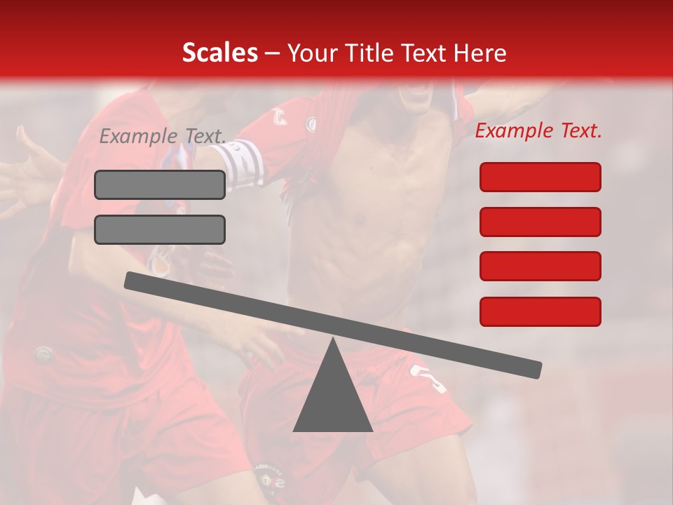 International Midfielder Enjoy PowerPoint Template