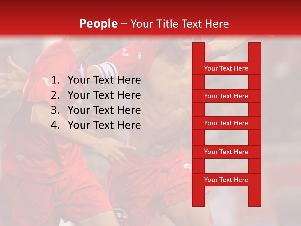 International Midfielder Enjoy PowerPoint Template