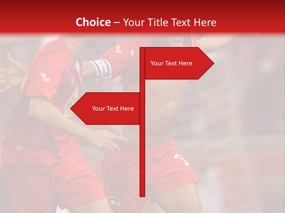 International Midfielder Enjoy PowerPoint Template