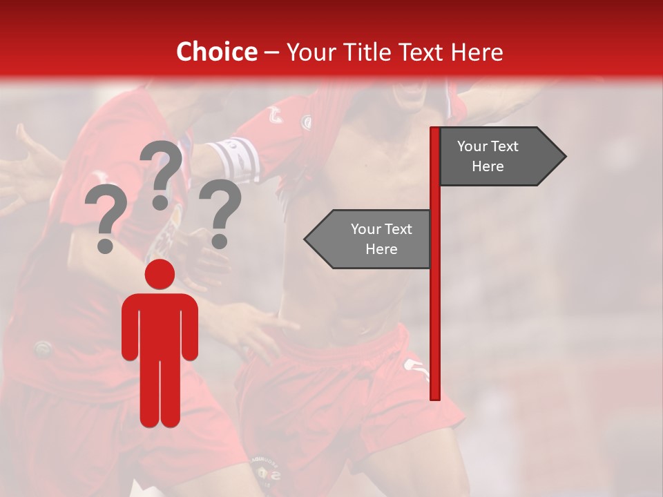 International Midfielder Enjoy PowerPoint Template