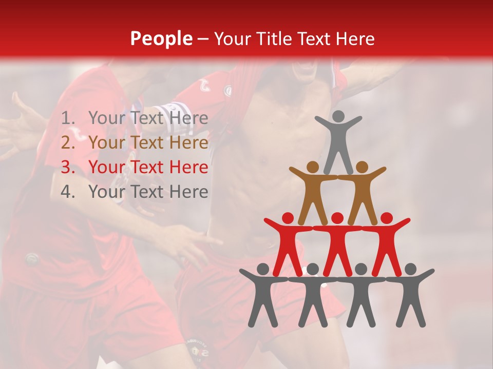 International Midfielder Enjoy PowerPoint Template