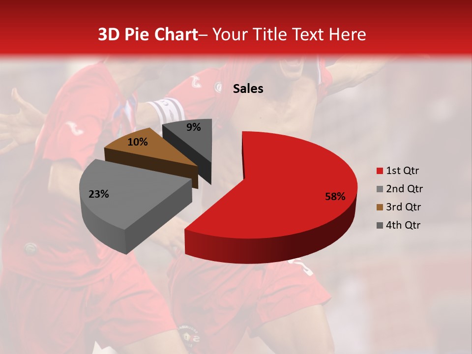 International Midfielder Enjoy PowerPoint Template