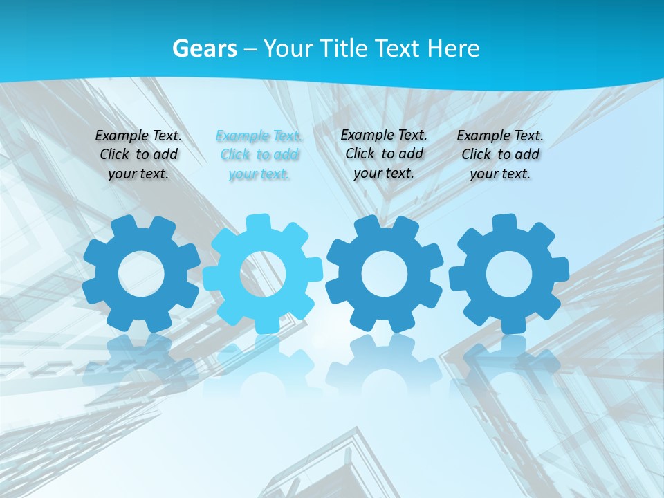 Gift Smile Isolated PowerPoint Template