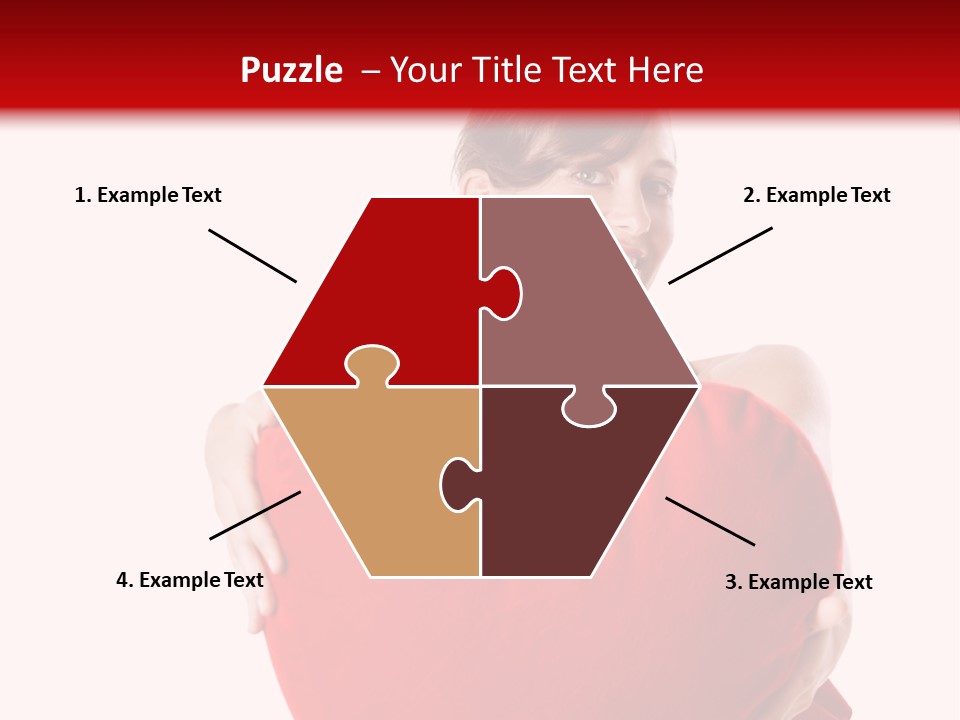 Elegant Closeup Attractive PowerPoint Template