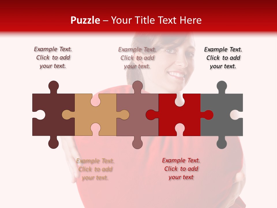 Elegant Closeup Attractive PowerPoint Template