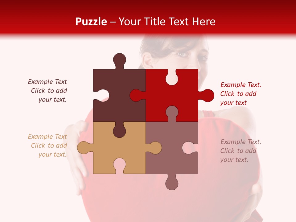 Elegant Closeup Attractive PowerPoint Template