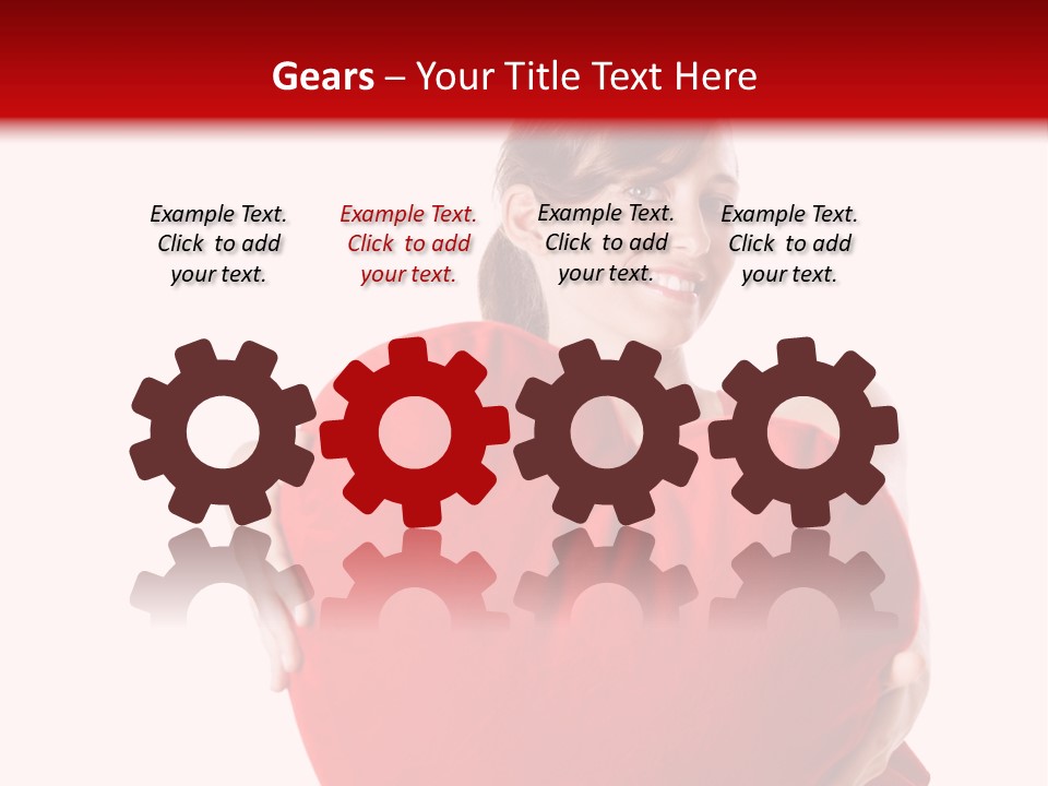 Elegant Closeup Attractive PowerPoint Template