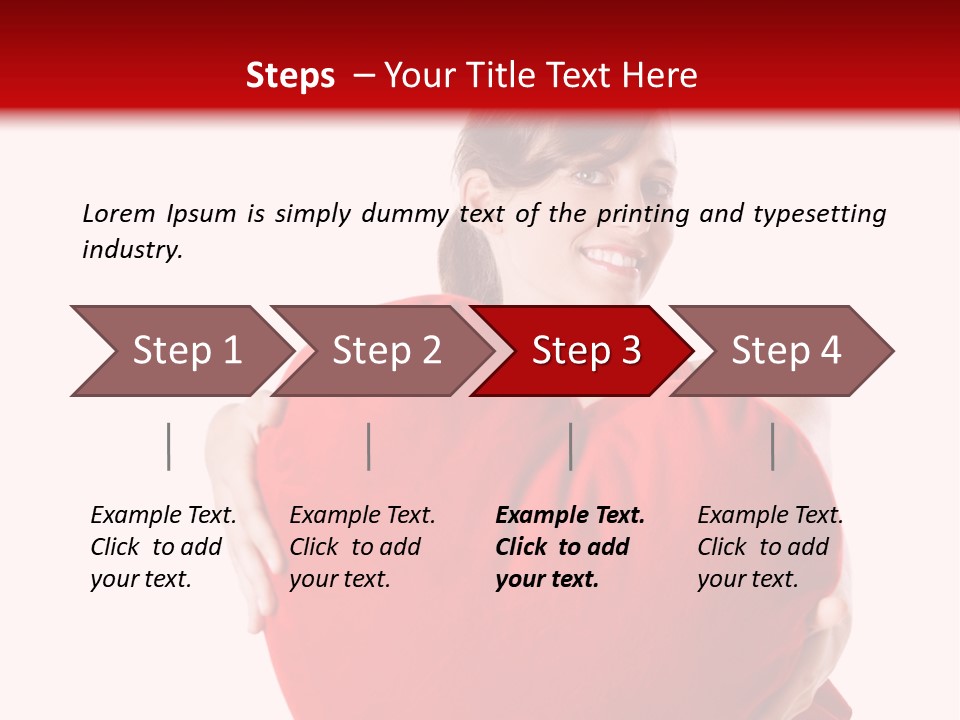 Elegant Closeup Attractive PowerPoint Template