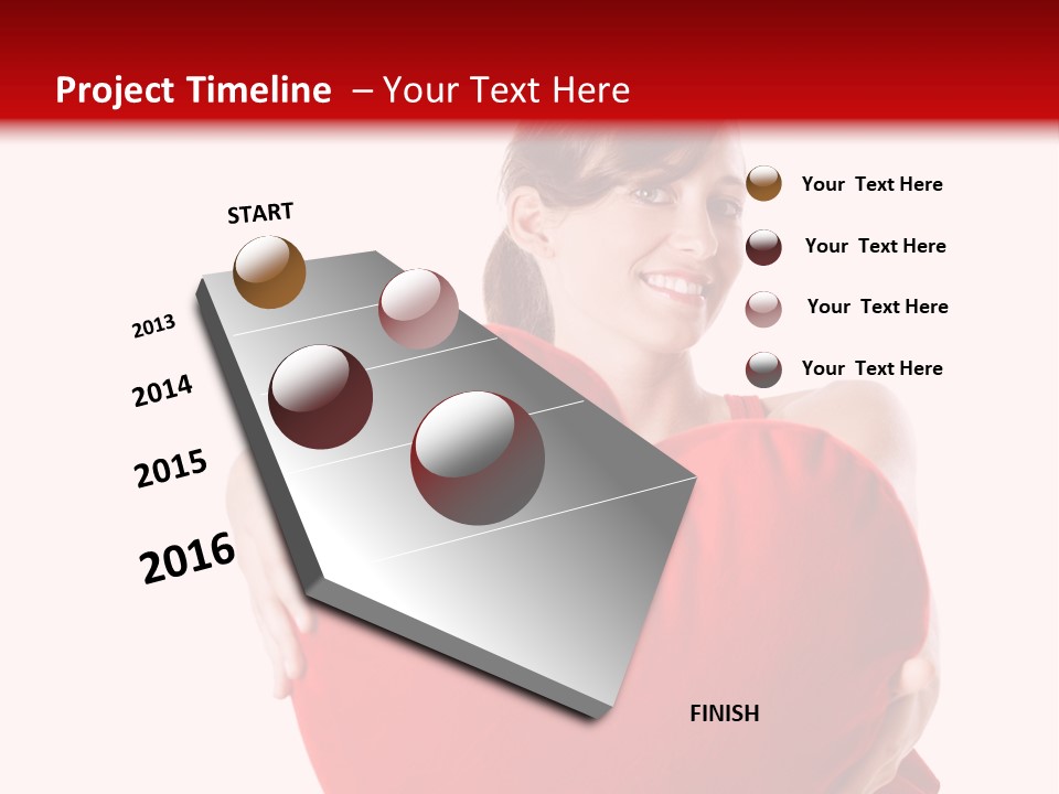 Elegant Closeup Attractive PowerPoint Template