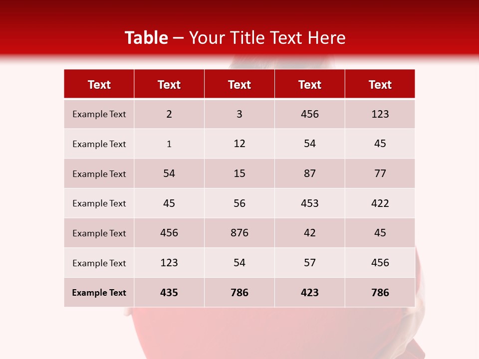 Elegant Closeup Attractive PowerPoint Template