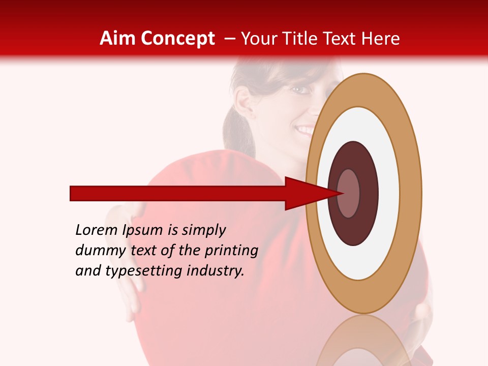 Elegant Closeup Attractive PowerPoint Template