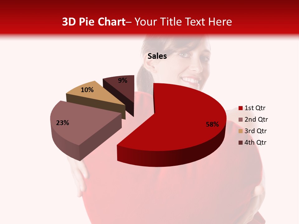 Elegant Closeup Attractive PowerPoint Template
