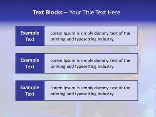 Young Clubbing Screaming PowerPoint Template