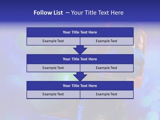Young Clubbing Screaming PowerPoint Template
