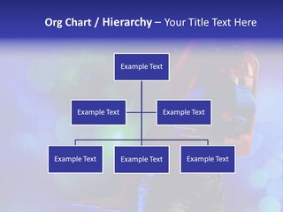 Young Clubbing Screaming PowerPoint Template