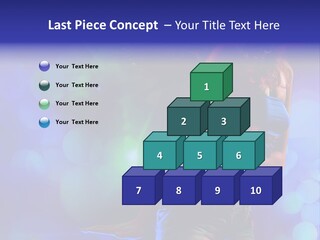 Young Clubbing Screaming PowerPoint Template
