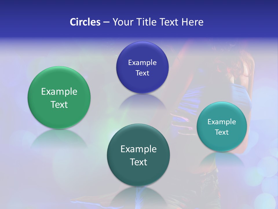 Young Clubbing Screaming PowerPoint Template