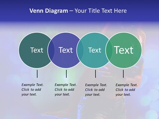 Young Clubbing Screaming PowerPoint Template