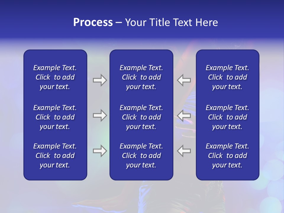 Young Clubbing Screaming PowerPoint Template