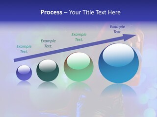 Young Clubbing Screaming PowerPoint Template