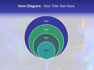 Young Clubbing Screaming PowerPoint Template